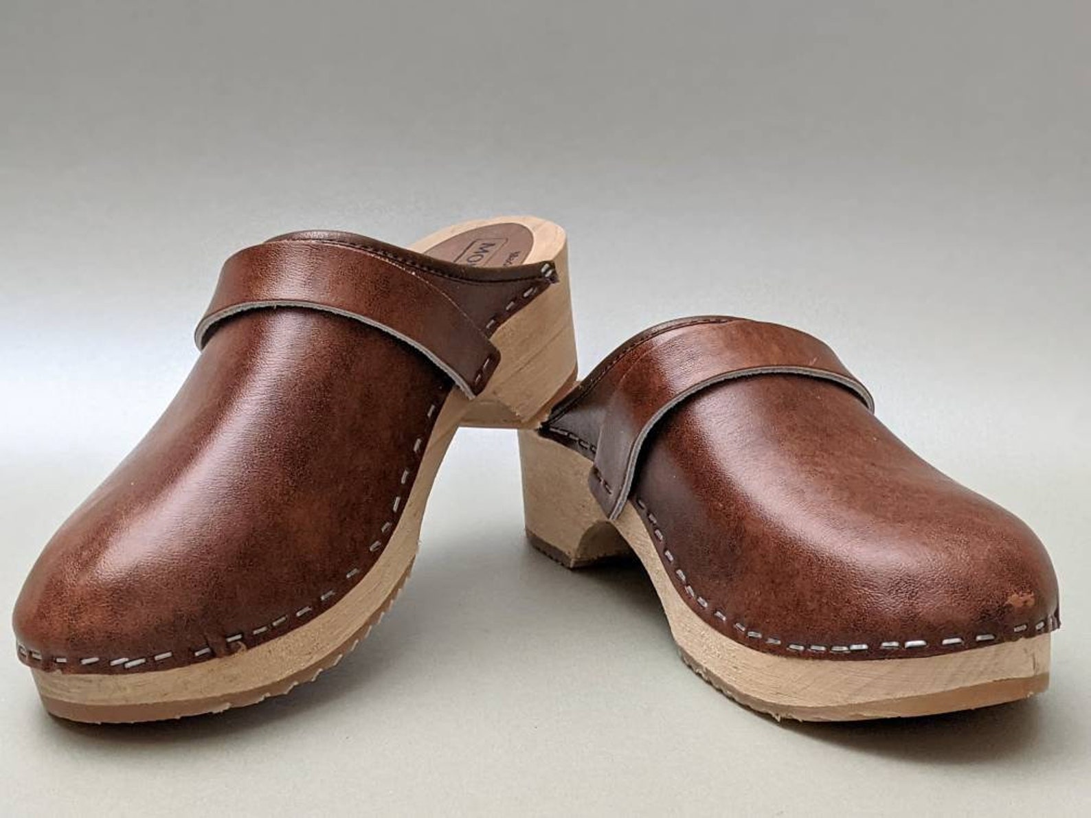 Preowned Swedish Clogs Women's Retro Classic Genuine Etsy