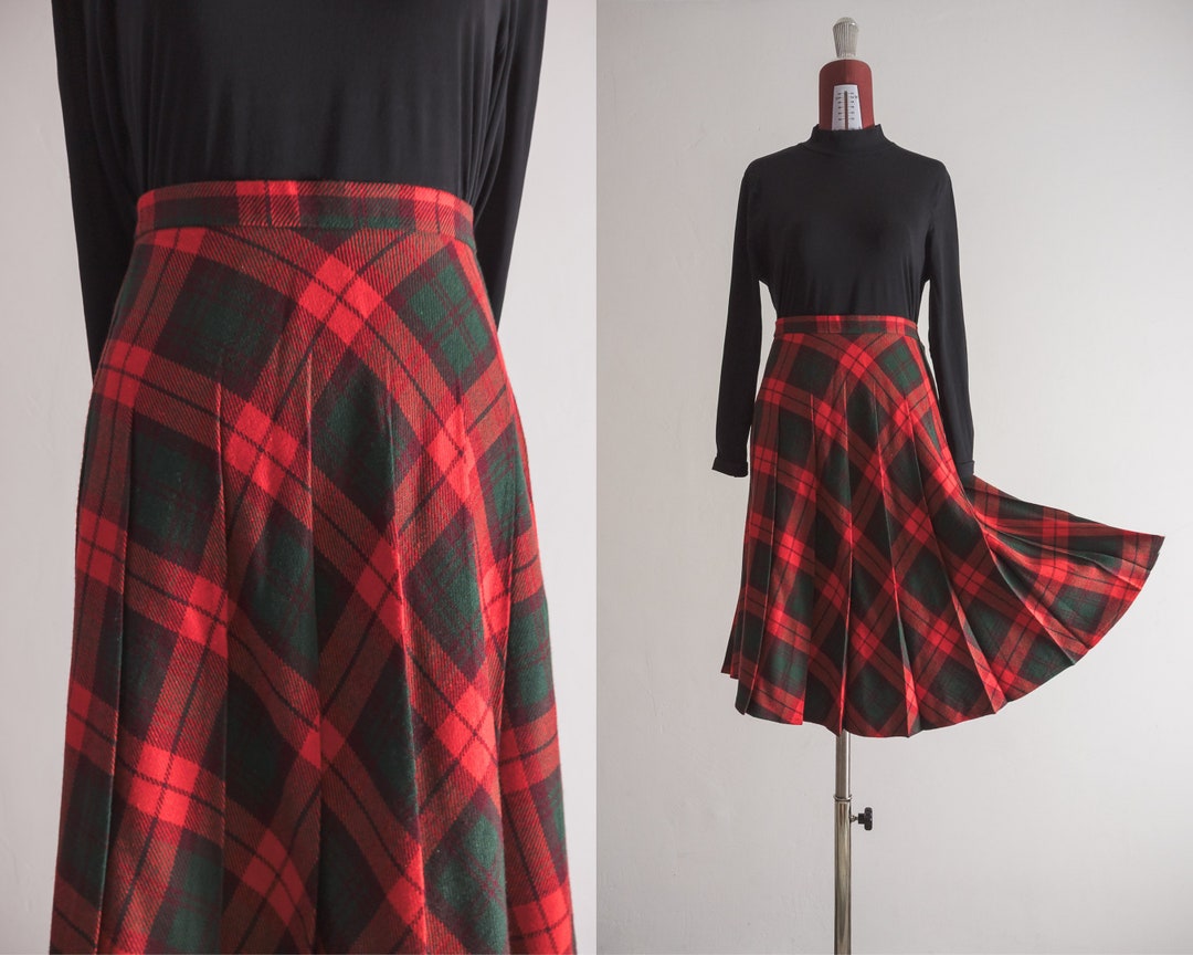 Vintage Tartan Skirt made in USA