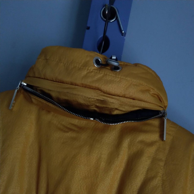 used orange ski jacket womens|snowboard jacket|mustard
