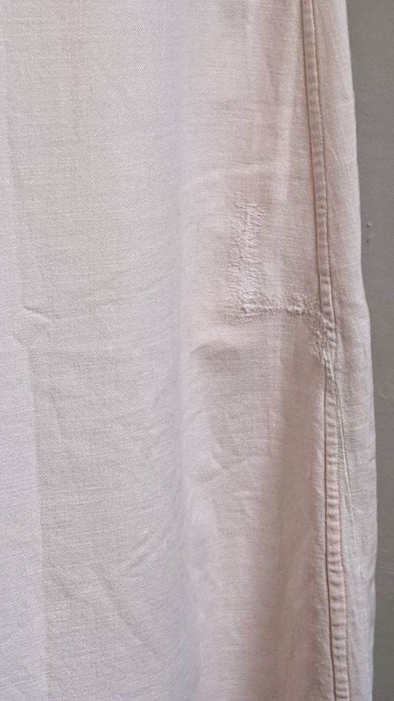 antique dusty pink pioneer cotton dress - image 5