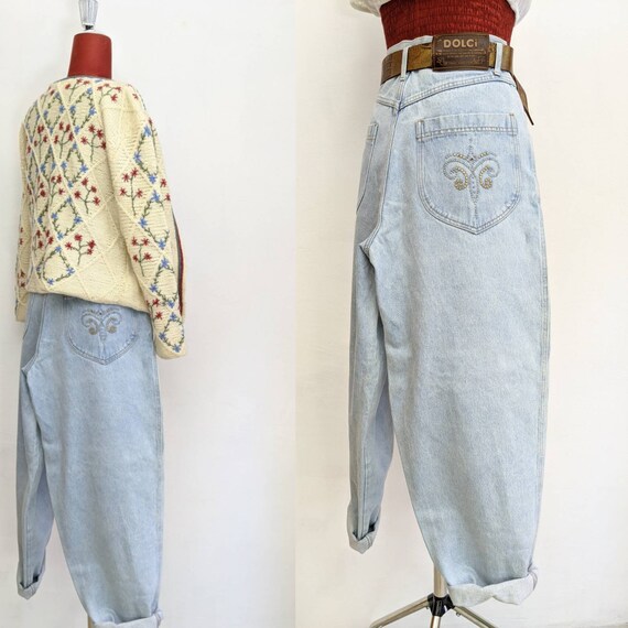 vintage baggy jeans • vintage loose jeans • rhines