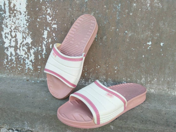 Vintage Scholl Slides Rubber Slide Sandals Womens Sli Gem