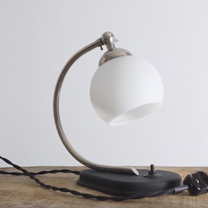 vintage table lamp in art deco style 1930s