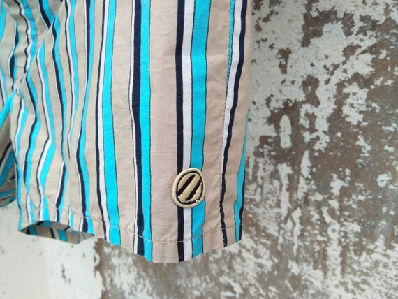 ermenegildo zegna swim shorts vintage|zegna stripe