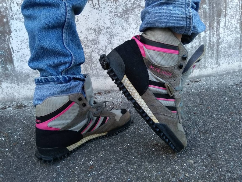 Vintage 80er Jahre adidas aditex schuhemarathon high sneakers | Etsy