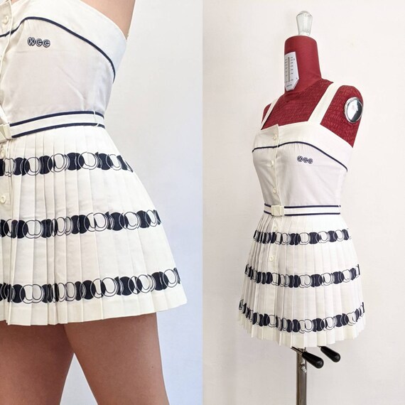 70s tennis dress