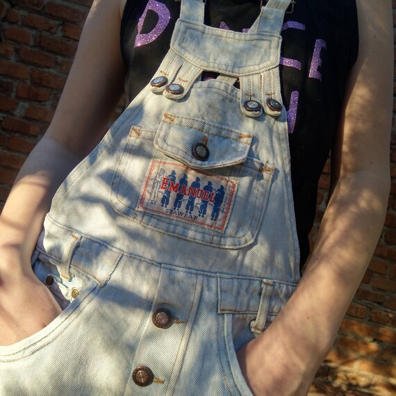 petite denim overalls