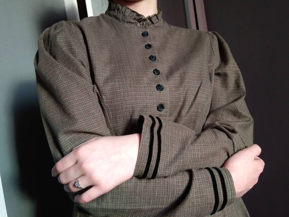 farmhouse shirtwaist dress - era vintage