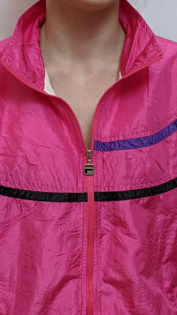 neon pink fila
