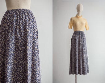 all season everyday long skirt vintage 1990s Laura Ashley