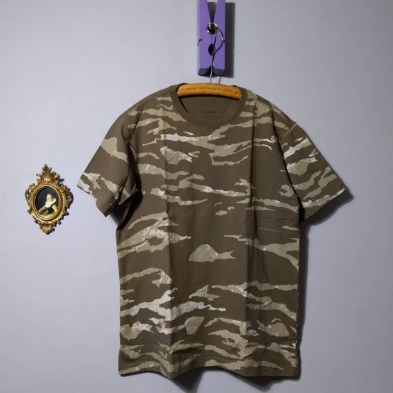 maharishi olive organic cotton t shirt