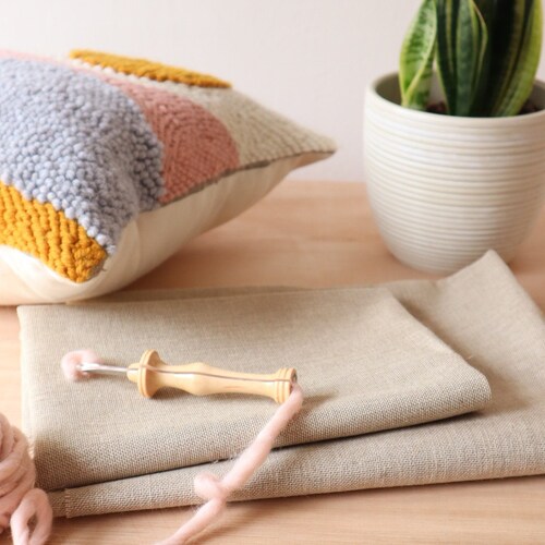 7 Count Monks Cloth Fabric Cotton Aida for Punch Needle and Etsy