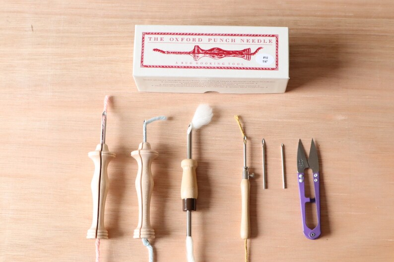 Punch Needle Tool Kit & Digital Instruction Booklet Etsy
