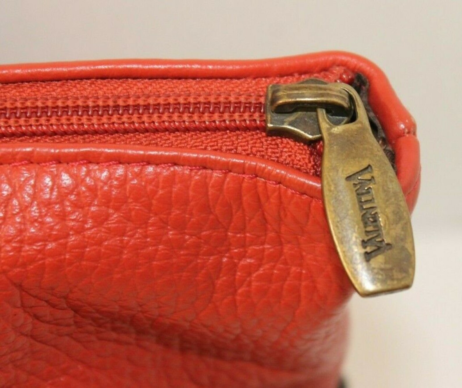 Sac à Bandoulière Valentina Italia Marron - Fabriqué En Italie - Occasion