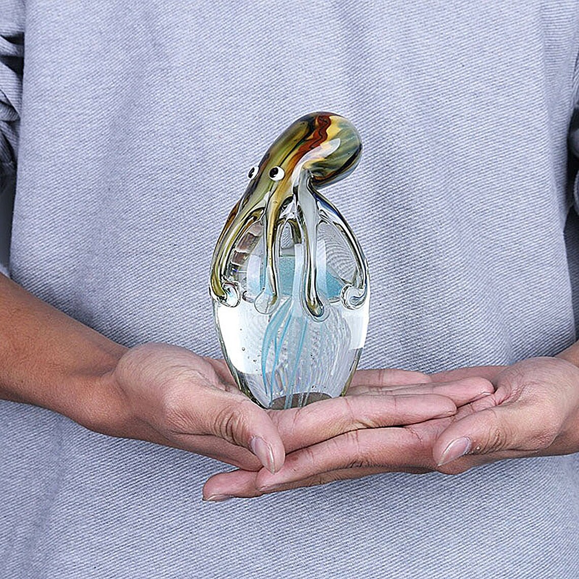 Gift Fused Art glass Hand blown glass figurines glass Etsy