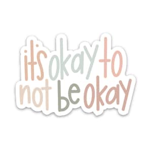 Self Care Quote Magnet: It&#39;s Ok To Not Be Ok