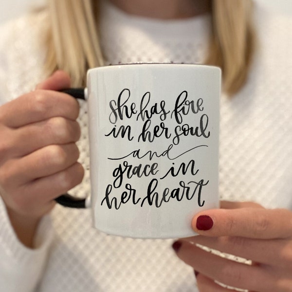 Coffee mug | Inspirational quotes | Handmade coffee cup | Self care mug