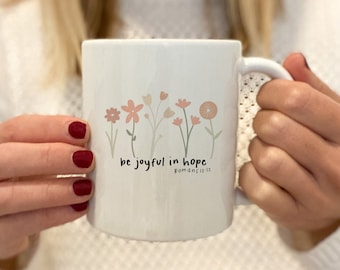 Joy mug | Christian coffee mug | Bible verse coffee mug | Religious faith gifts | Christian coffee cup