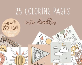 Download Coloring Book Pages Etsy