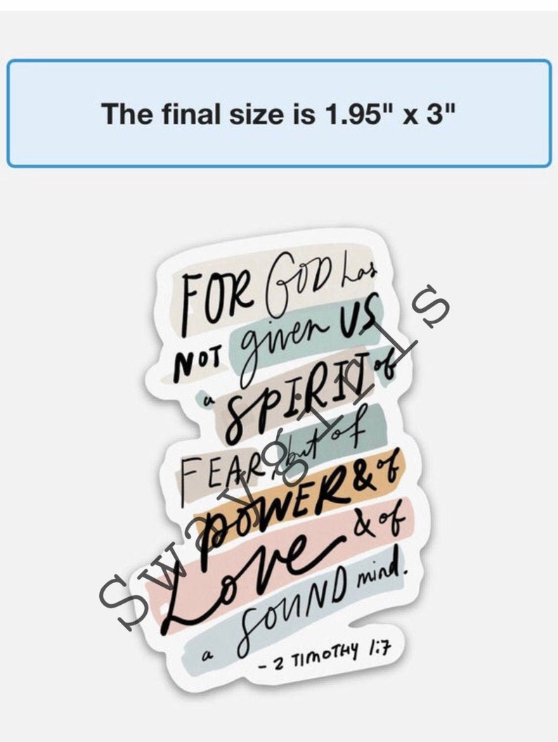 faith stickers christian stickers waterproof vinyl etsy