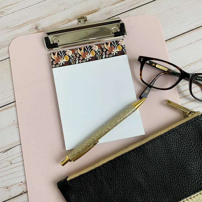 To do list | Custom notepads | Floral notes | Handmade note pads bild 2