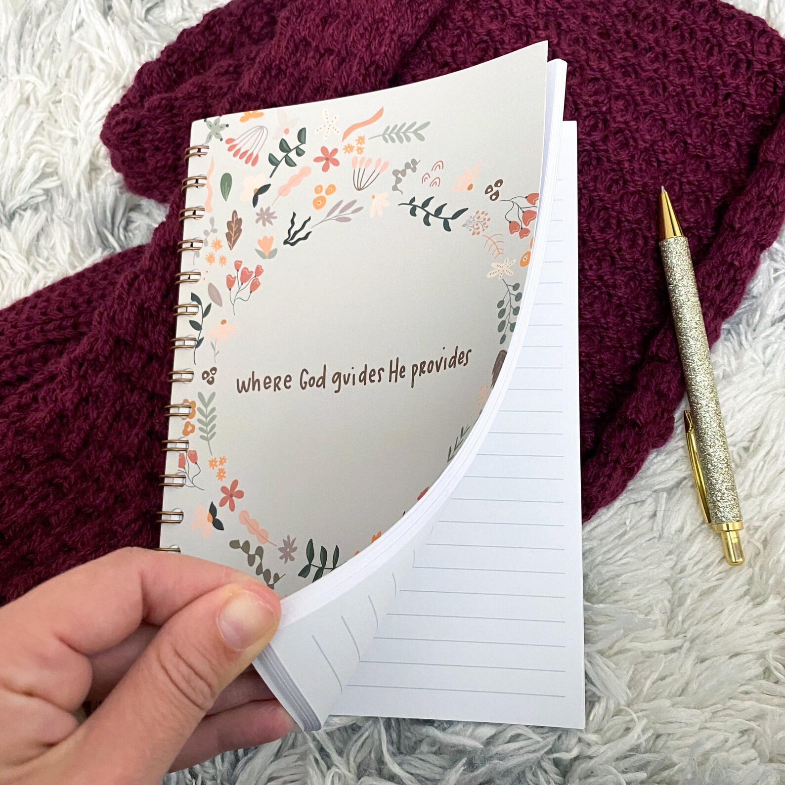 Bible Journal Prayer Journal Spiral Notebooks About Faith Jesus