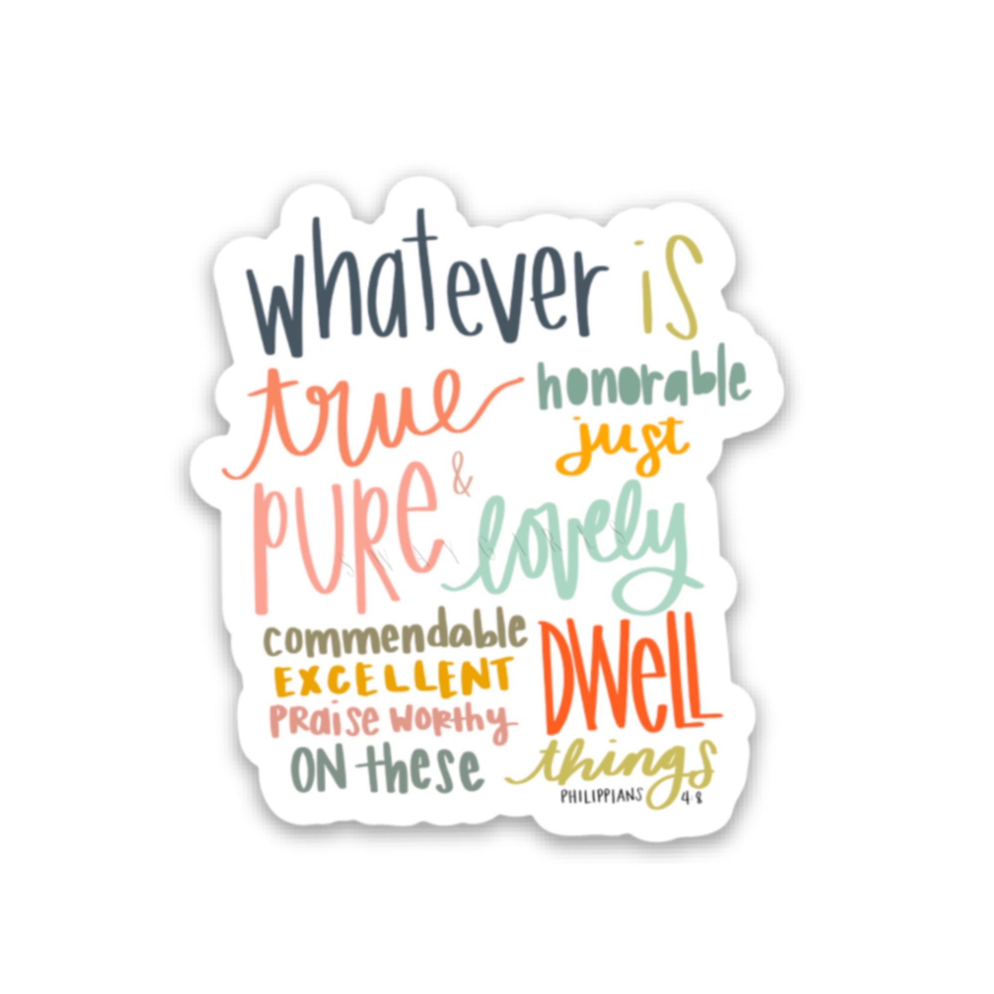 Christian Stickers Scripture & Bible Verse Stickers Etsy Australia