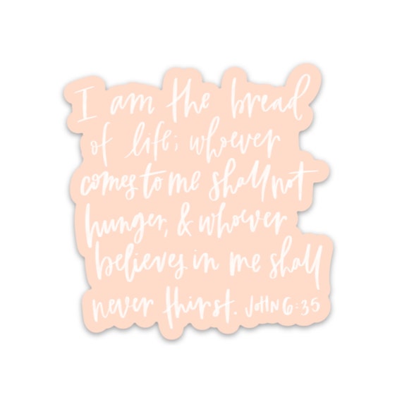 Bible Verse Sticker Quotes Christian Stickers Faith Decals Etsy