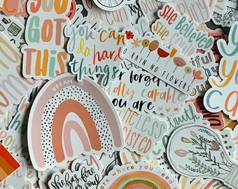 Waterproof Sticker Variety Pack: Choose Any 15 Vinyl Decals