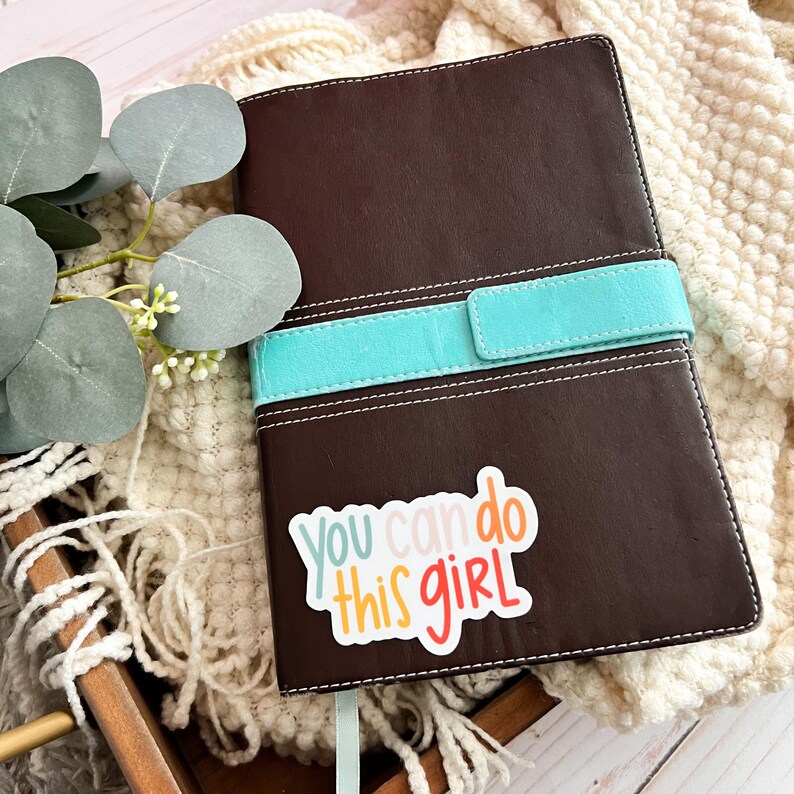 Girl stickers | Inspirational decal | Self care sticker | Mental health sticker imagem 4