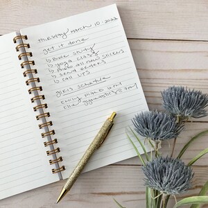 Spiral notebooks | Christian notebook | Bible journal | It is well with my soul | Prayer journal image 3