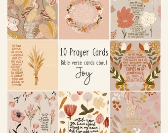 Prayer cards | Bible verse memory cards | Christian gifts for her | Bible affirmation set