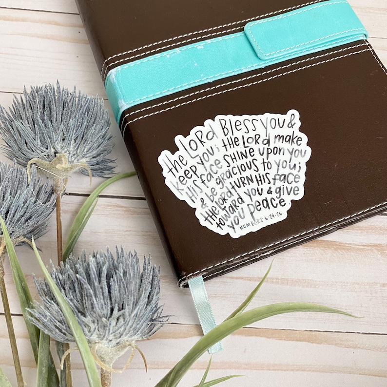 Lord's Blessing Sticker | Christian Sticker | Religious Quote Decal ...
