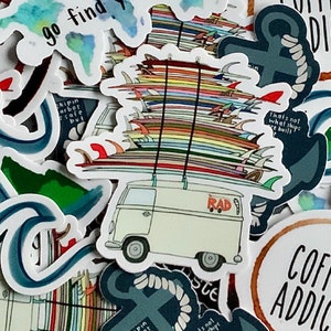 Decal & sticker variety packs Pick any 20 of your choice Sticker bundles image 2