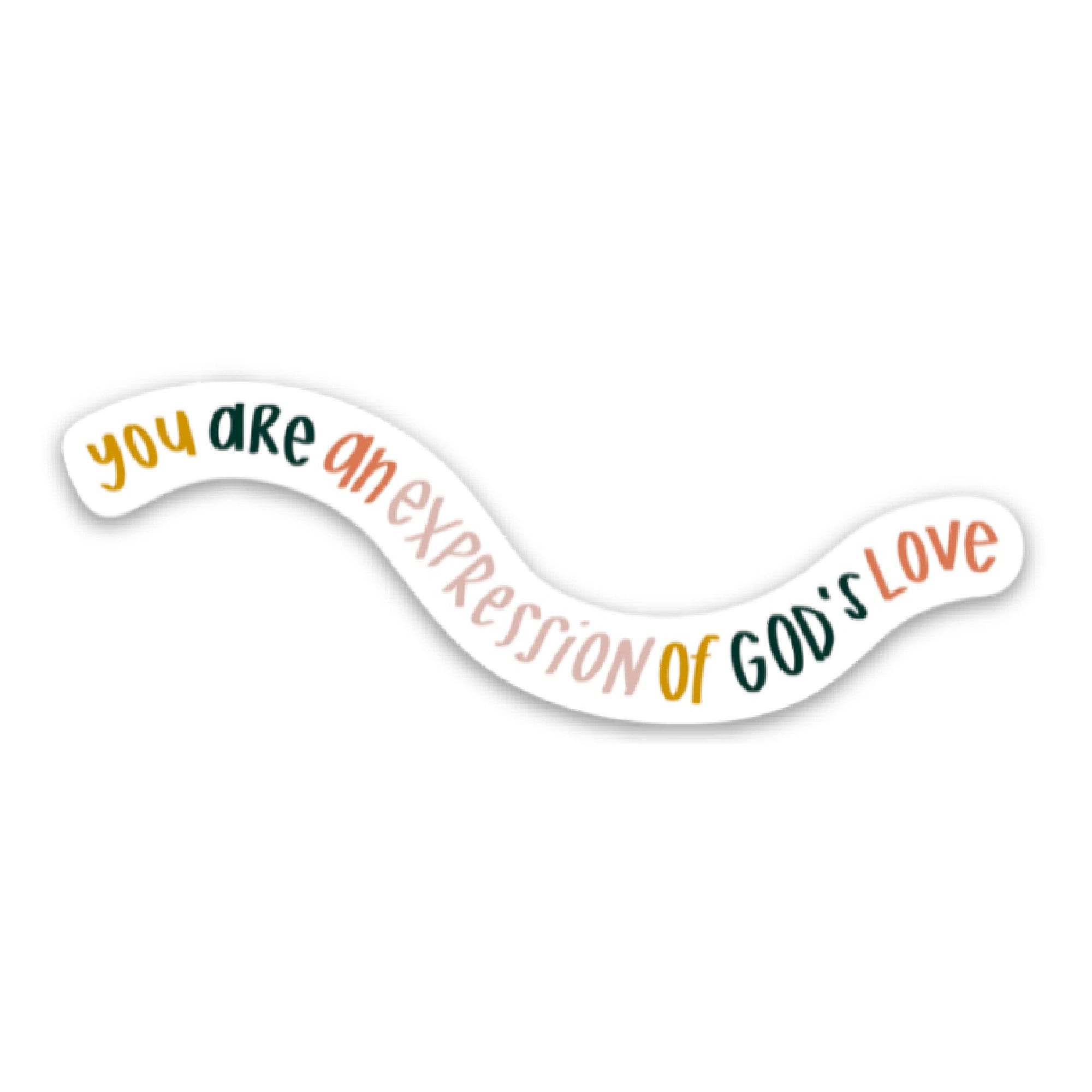 Christian Stickers Faith Decals Bible Verse Quotes God's Love 