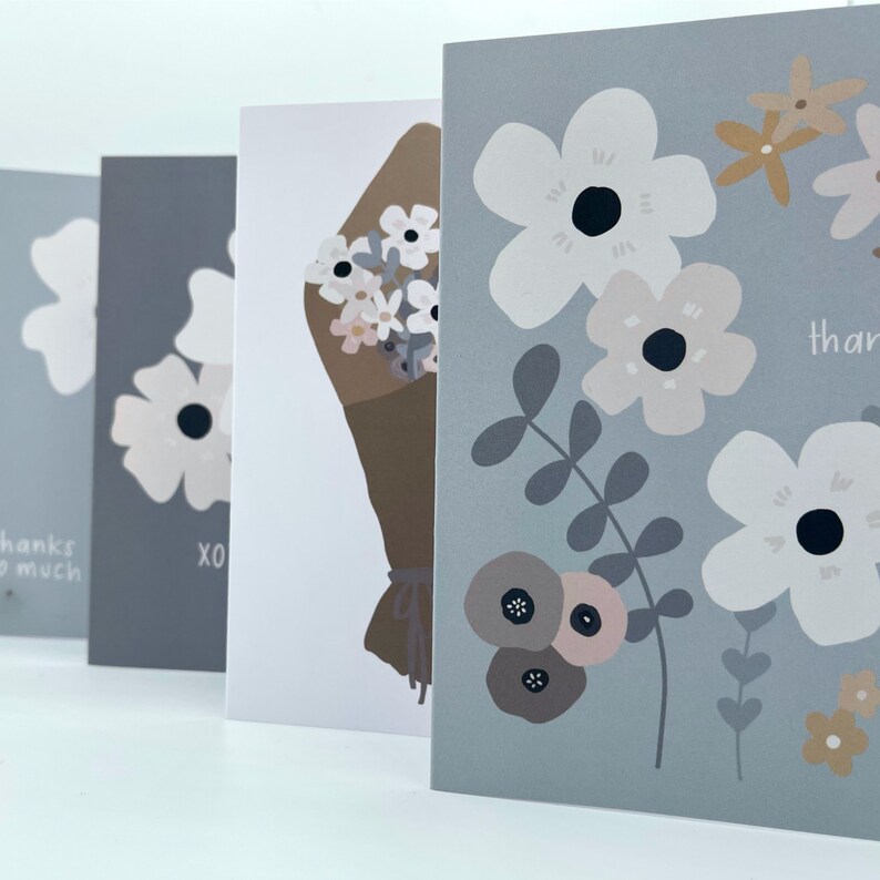 Handmade Greeting Cards Blank Inside Set of 5 Cards Etsy
