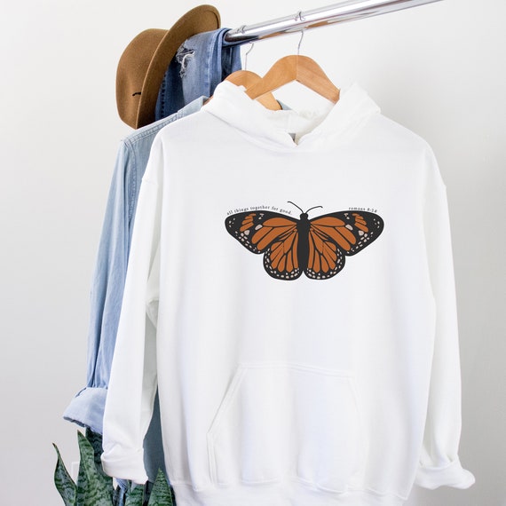 Monarch butterfly hoodie sales