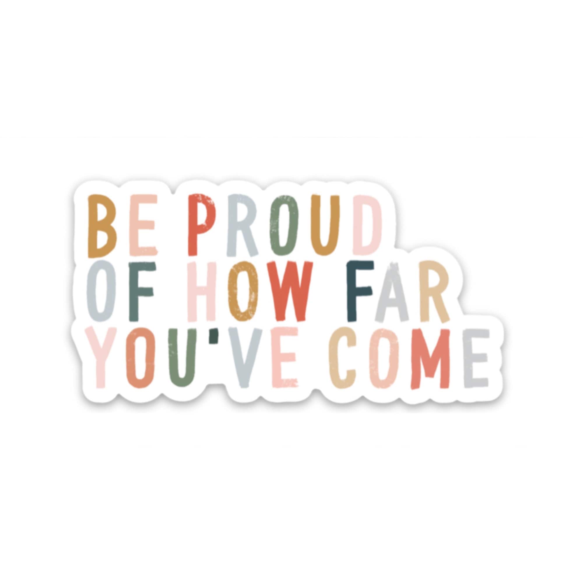 ENCOURAGING STICKERS, MOUNTAIN Vinyl Decal, Don’t Give Up positive Sticker
