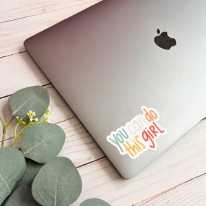 Girl stickers | Inspirational decal | Self care sticker | Mental health sticker imagem 2