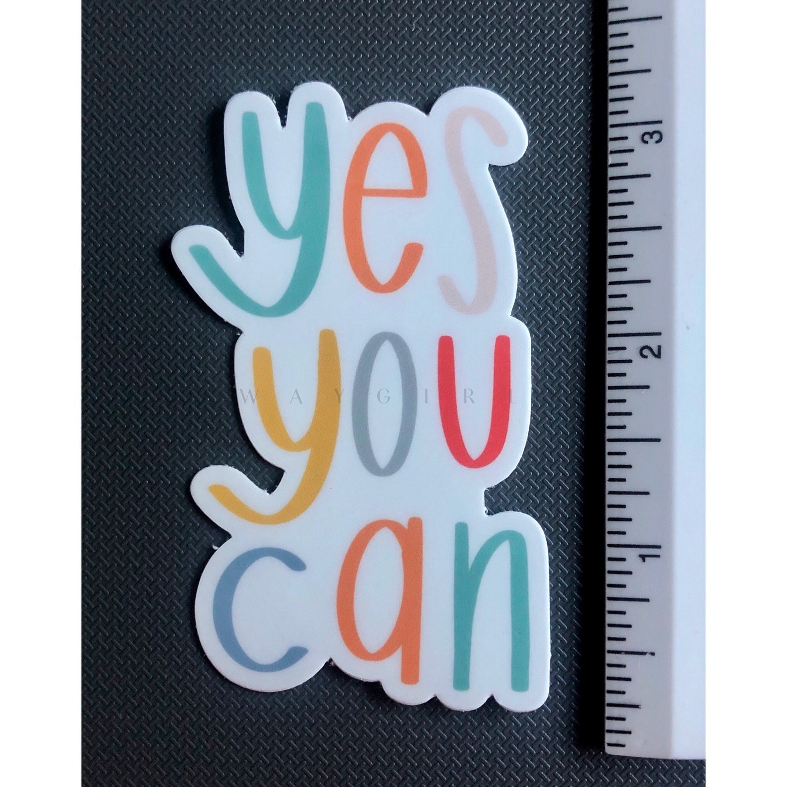 Inspirational quote stickers Motivational and encouraging | Etsy