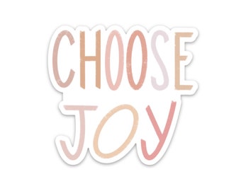 Choose joy magnet | Fridge magnet | Cute inspirational refrigerator magnets