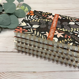 Spiral notebooks | Soft cover journal | Faith notebook | Fearfully & wonderfully made Bible journal bild 3