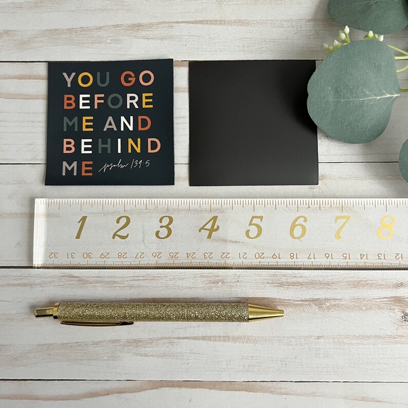 Christian Religious Fridge Bible Verse Etsy