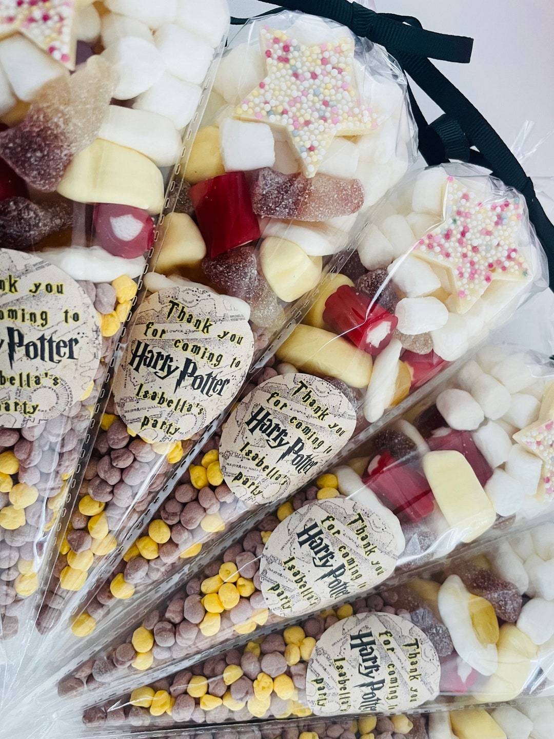 Harry Potter Theme Sweet Cones Etsy UK