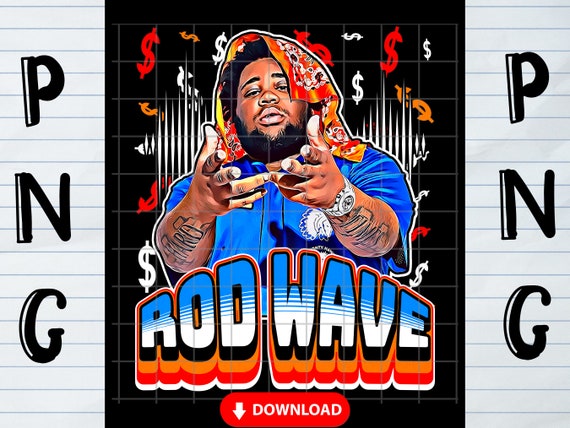Rod Wave Instant Download, Rod Wave Fan Art, Rod Wave Png
