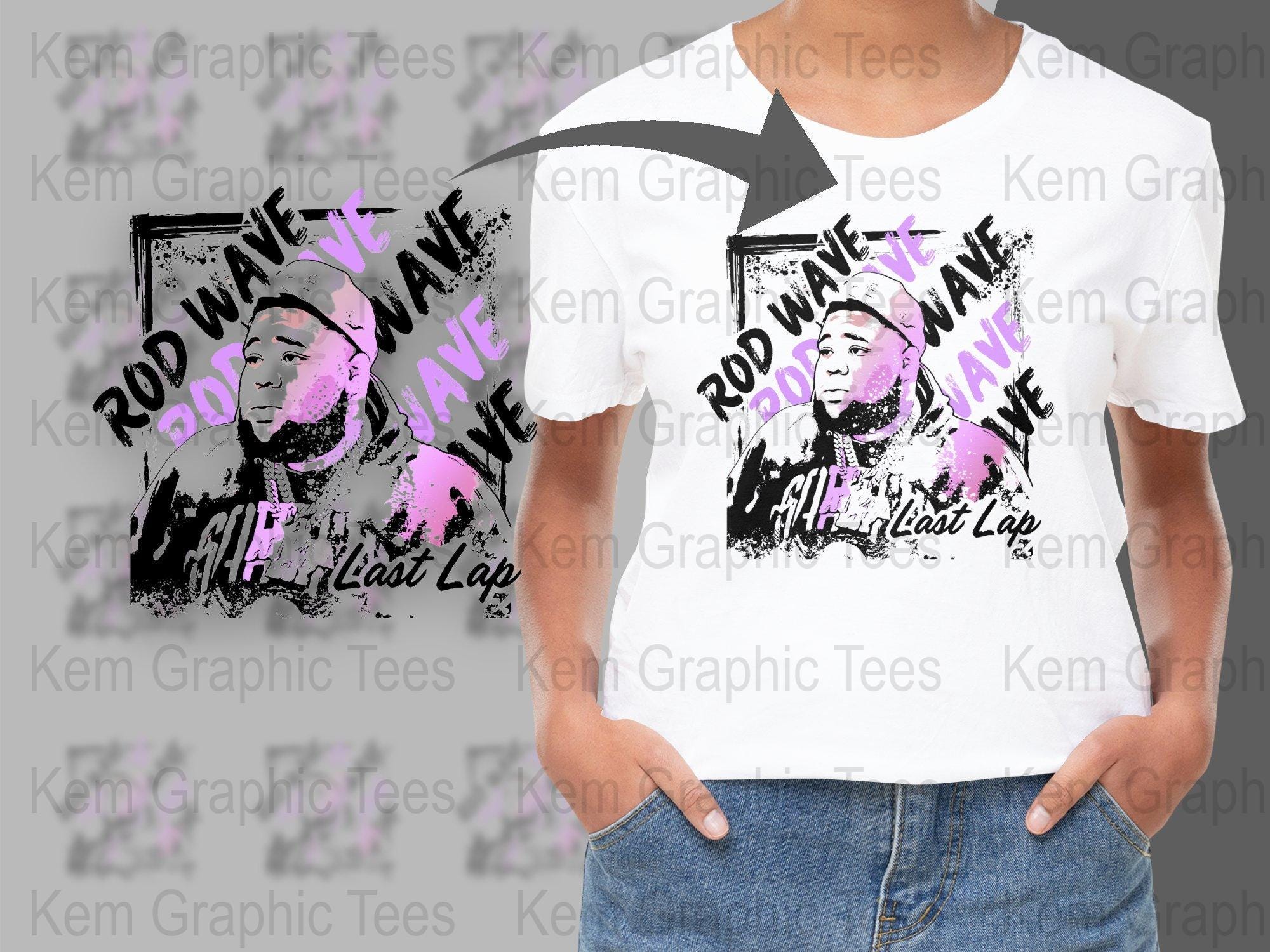 Rod Wave Last Lap Tour 2024 PNG | Instant Download | Rod Wave Design ...
