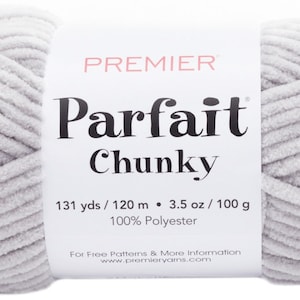 Premier Parfait Chunky Chenille Yarn: Super Bulky Polyester