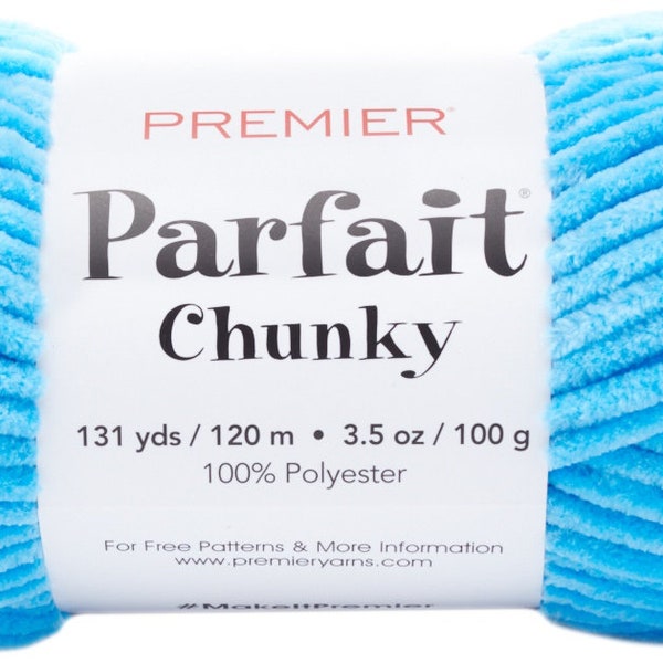 Premier Parfait Chunky Yarn, Plushie Yarn, Chenille Yarn, Crochet Yarn, Amigurumi Yarn