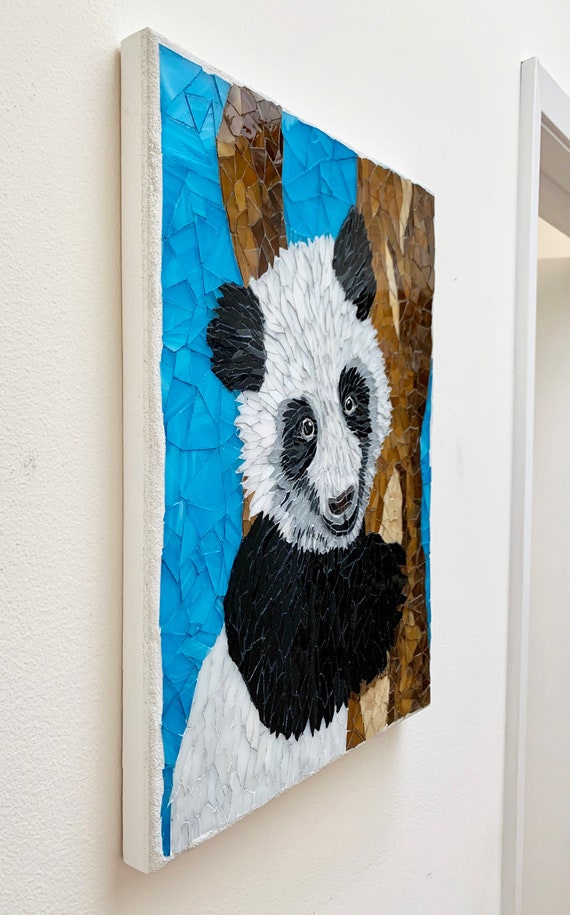 Panda Bear Mosaic - Etsy