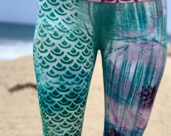 Mechanical Mermaid Yoga Pants